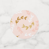 Bladeren Patroon 4 Confetti (Kleine voorkant)