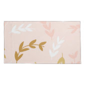 Bladeren Patroon 4 Kussensloop (Achterkant)