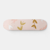 Bladeren Patroon 4 Persoonlijk Skateboard (Horizontaal)