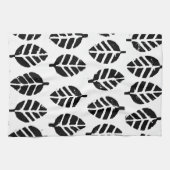 Bladeren Patroon Aardappel Print Keuken Handdoeken (Horizontaal)