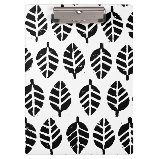 Bladeren Patroon Aardappel Print Klembord (Voorkant)