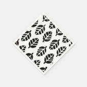 Bladeren Patroon Aardappel Print Servet (Hoek)