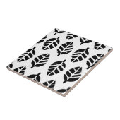 Bladeren Patroon Aardappel Print Tegeltje (Zijkant)