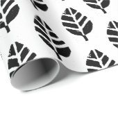 Bladeren Patroon Aardappel Print Wrapping Paper Cadeaupapier (Rol Hoek)