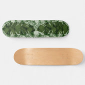 bladeren patroon bananblad design persoonlijk skateboard (Horizontaal)