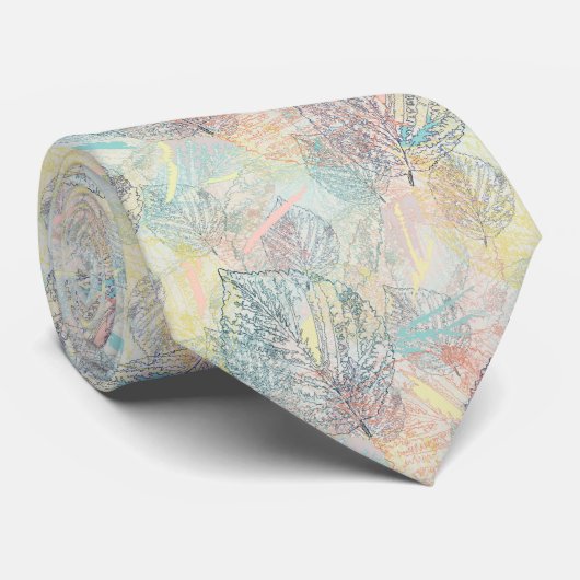 Bladeren. Stropdas (Opgerold)