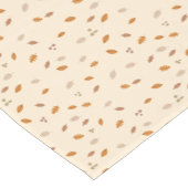 Bladeren & takken Licht Herfst Eikels Crème Backgr Korte Tafelloper (Hoek)