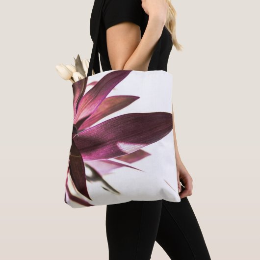 bladeren tote bag (Dichtbij)