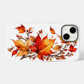 Bladeren vallen Case-Mate iPhone case (Achterkant (horizontaal))
