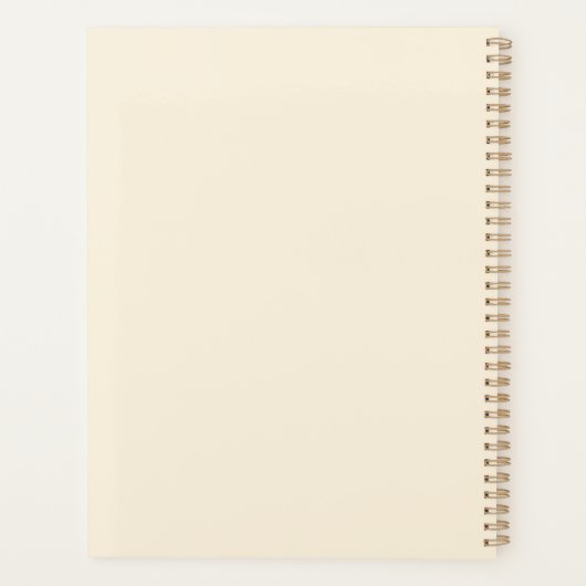 Bladeren vallen, de herfst roept – gezellige Herfs Planner (Achterkant)