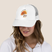 Bladeren vallen, de herfst roept – gezellige Herfs Trucker Pet (In situ)
