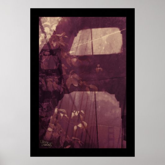 bladeren van de brug poster (Voorkant)