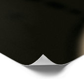 Bladeren van droog gras of kruidoornen? Khaki-kleu Poster (Hoek)