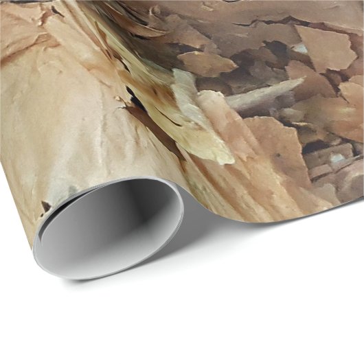 bladeren van gedroogde tabak cadeaupapier (Rol Hoek)