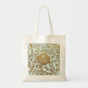 Bladeren van Gold 50th Wedding Jubileum Tote Bag