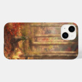 Bladeren van Gold iPhone Case (Achterkant (horizontaal))