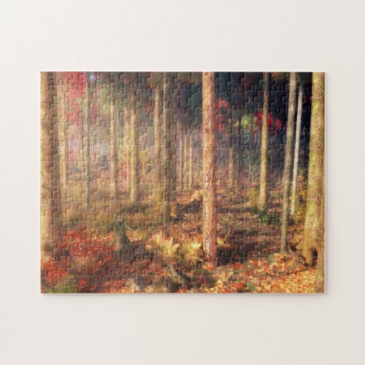 Bladeren van gouden puzzels (Horizontaal)