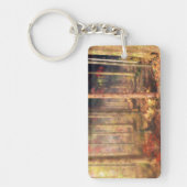 Bladeren van Gouden Sleutelhanger (Voorkant)