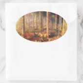 Bladeren van Gouden Stickers (Tas)