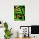 Bladeren van hemelbladeren poster (Thuiskantoor)