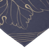 Bladeren van Navy- en gouddruiven   Tafelkleed (Gekanteld)