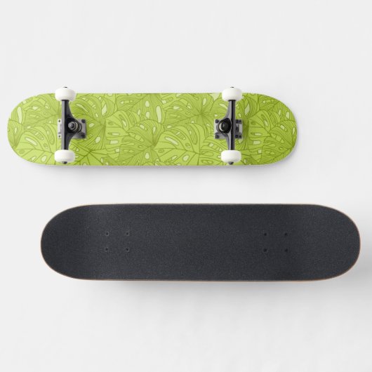 Bladeren van palmbomen persoonlijk skateboard (Horizontaal)