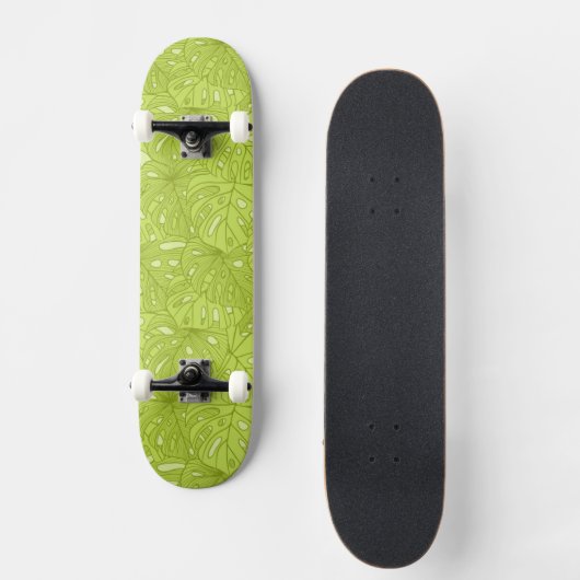 Bladeren van palmbomen persoonlijk skateboard (Voorkant)