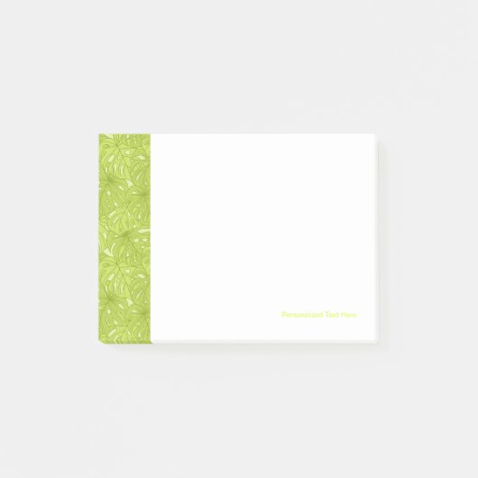 Bladeren van palmbomen post-it® notes (Voorkant)