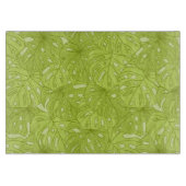 Bladeren van palmbomen snijplank (Voorkant)