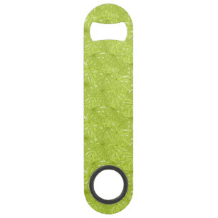 Bladeren van palmbomen speed flessenopener