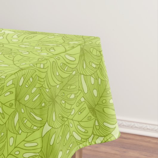 Bladeren van palmbomen tafelkleed (Voorbeeld)