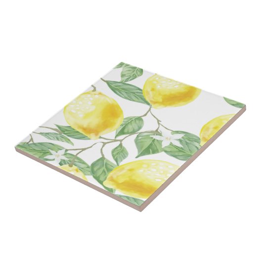 Bladeren van textiel tegeltje (Zijkant)