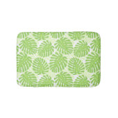Bladeren van tropisch Plant - Monstera Pattern Badmat (Voorkant)