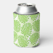 Bladeren van tropisch Plant - Monstera Pattern Blikjeskoeler (Blikje Achterkant)