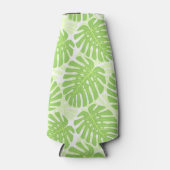 Bladeren van tropisch Plant - Monstera Pattern Flesjeskoeler (Voorkant)