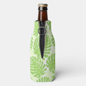 Bladeren van tropisch Plant - Monstera Pattern Flesjeskoeler (Fles Achterkant)