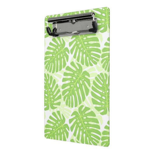 Bladeren van tropisch Plant - Monstera Pattern Mini Klembord (Angled2)