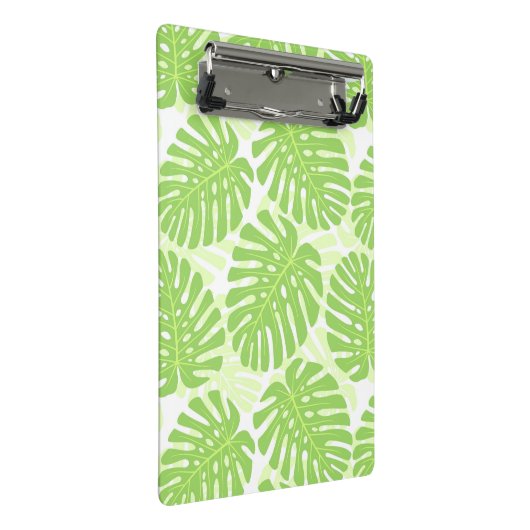 Bladeren van tropisch Plant - Monstera Pattern Mini Klembord (Schuin)