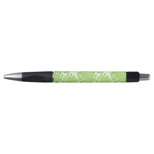 Bladeren van tropisch Plant - Monstera Pattern Pen (Voorkant)
