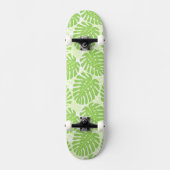 Bladeren van tropisch Plant - Monstera Pattern Skateboard (Voorkant)