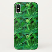 Bladeren van tropische palmbomen Case-Mate iPhone case (Achterkant)