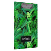 Bladeren van tropische palmbomen | Jouw namen toev Klembord (Rechts)