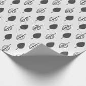 bladeren van verpakkingspapier cadeaupapier (Hoek)