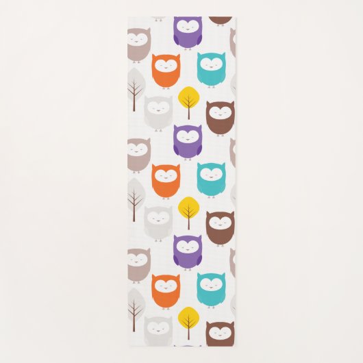 bladeren yogamat (Voorkant)