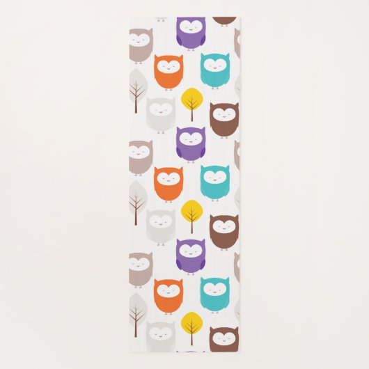 bladeren yogamat (Achterkant)