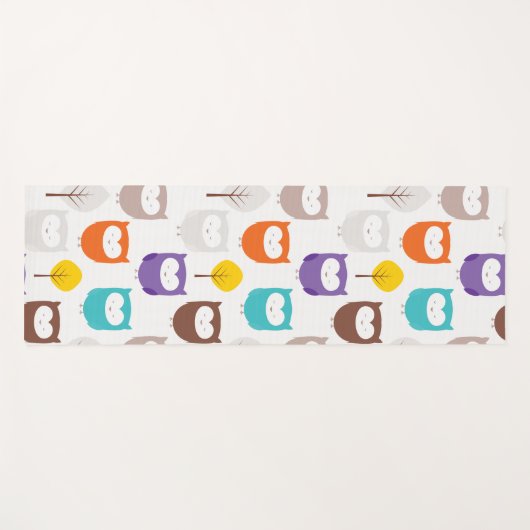 bladeren yogamat (Voorkant (horizontaal))