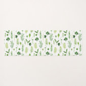 Bladeren Yogamat (Achterkant (horizontaal))