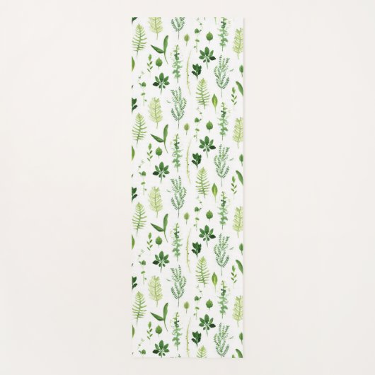 Bladeren Yogamat (Voorkant)