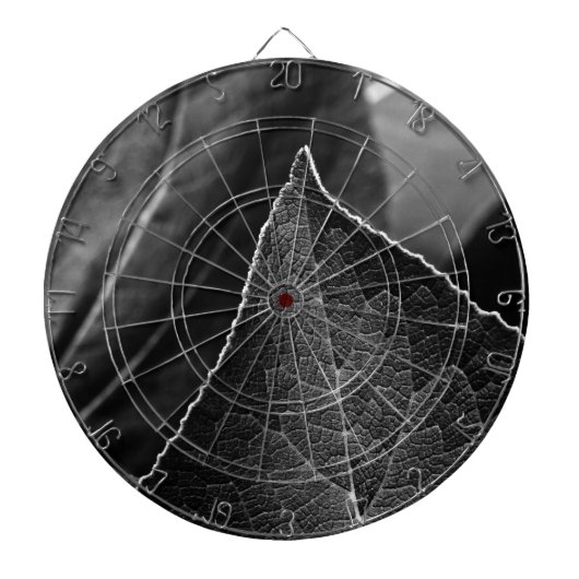 bladeren zijn dartbord (Voorkant)