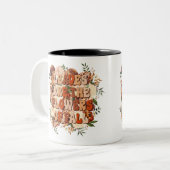 Bladeren zijn de bloemen van Herfst Tweekleurige Koffiemok (Voorkant links)